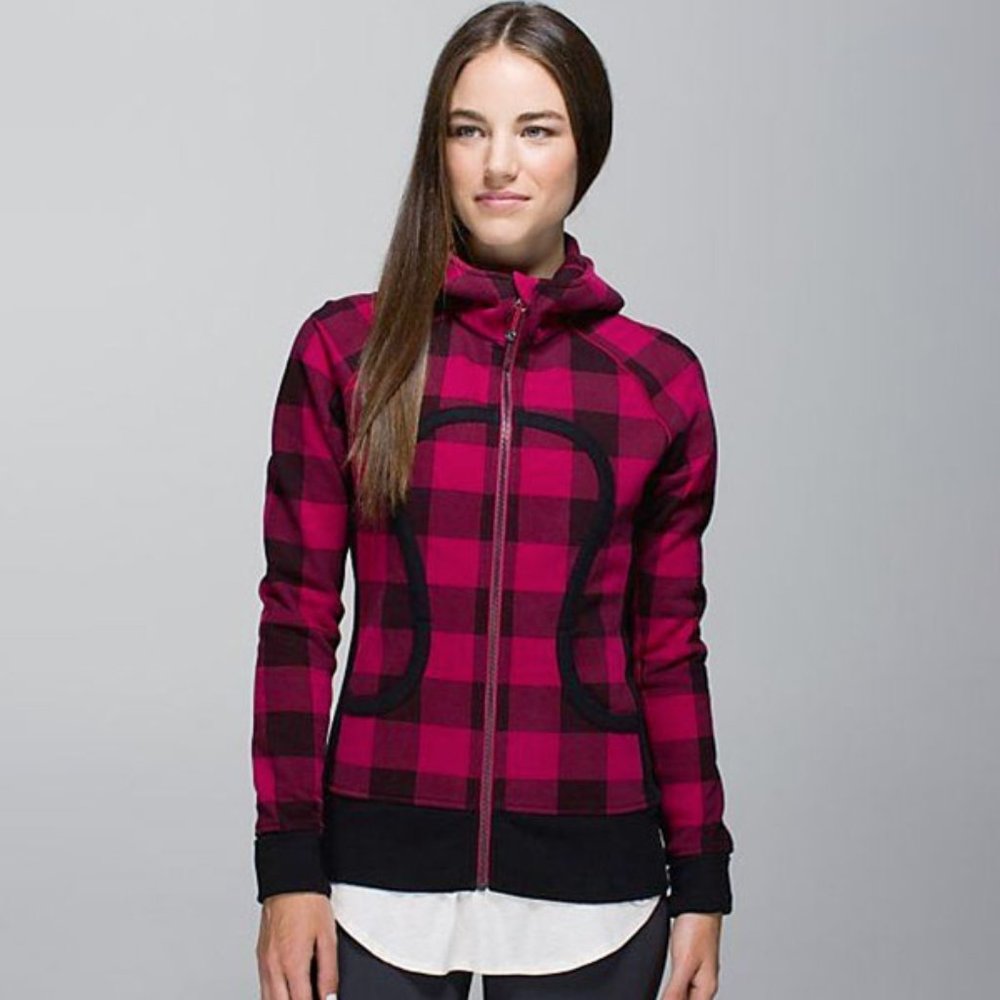Lululemon Scuba Hoodie II Buffalo Plaid